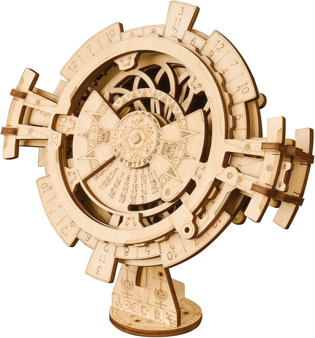 Ewiger Kalender – 3D-Holzpuzzle zum Selberbauen