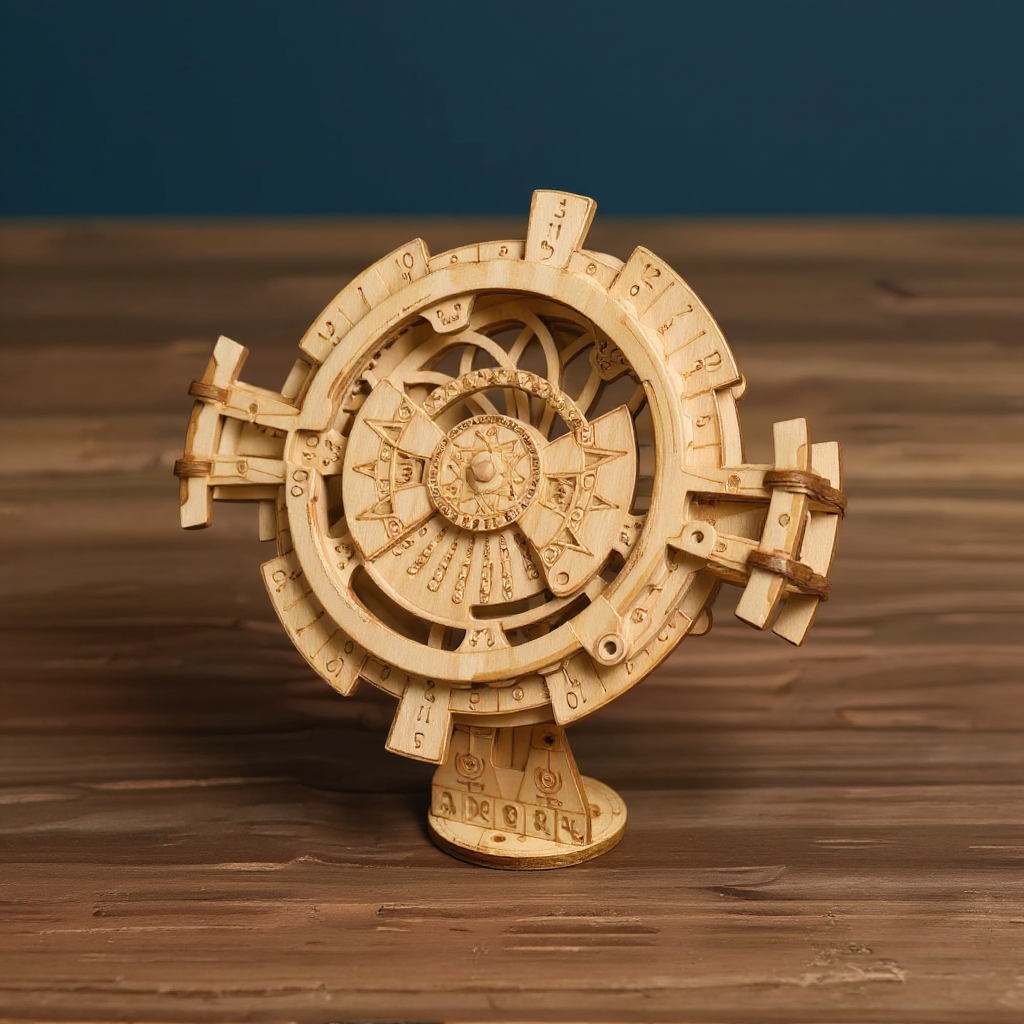 Ewiger Kalender – 3D-Holzpuzzle zum Selberbauen