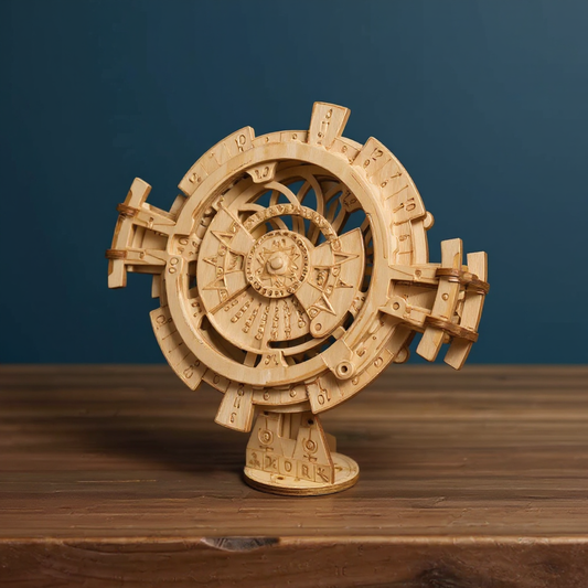 Ewiger Kalender – 3D-Holzpuzzle zum Selberbauen